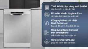 Tính năng trên máy rửa bát Bosch SMS4EVI14E