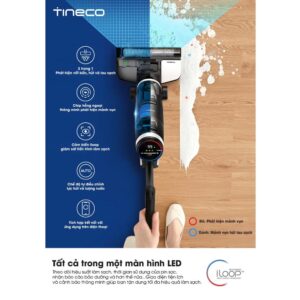 Máy hút bụi lau nhà khô ướt cầm tay Tineco S5 Pro 2 với nhiều tiện ích thông minh