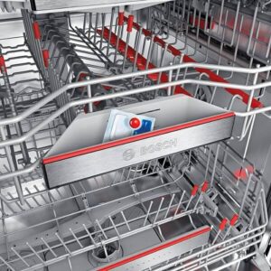 Bosch SMS8YCI03E với khay hòa tan và phân phối viên rửa