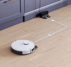 Ecovacs Deebot N8 Pro tự về sạc và tự dọn dẹp hiệu quả
