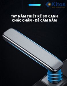 Tay nắm thiết kế bo cạnh chắc chắn dễ cầm nắm