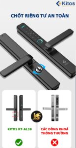 Kitos KT-AL38 với tính năng chốt trong an toàn