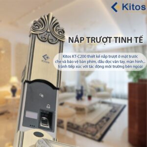 Kitos KT-C200 với thiết kế nắp trượt tinh tế 