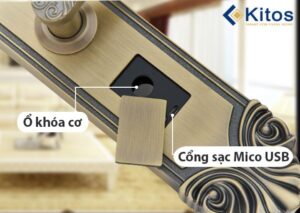 Chìa khóa cơ và cổng sạc Micro 