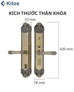 Kích thước khóa cầm tay Kitos KT-C200