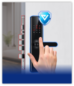 Khóa sẽ bị vô hiệu hóa khi nhập sai 5 lần 