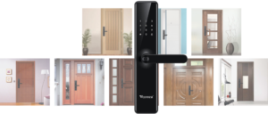 Khóa điện tử Vconnex với thiết kế hiện đại và sang trọng