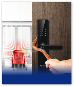 Cảnh báo hú còi khi códấu hiệu phá khóa