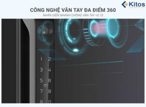 Công nghệ vân tay đa điểm 360