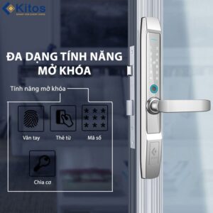 Đa dạng với 4 tính năng mở khoá thông minh