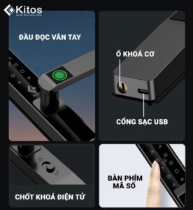 Đa dạng với 5 tính năng mở khóa thông minh