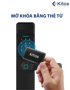 Kitos KT-G300 Plus mở khóa nhanh chóng bằng thẻ từ