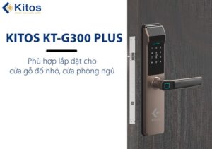 Khoá vân tay Kitos KT-G300 Plus phù hợp với cửa đồ nhỏ và cửa phòng ngủ
