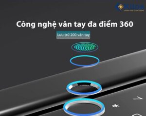 Công nghệ vân tay đa điểm 360