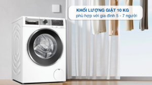 Khối lượng 10kg phù hợp với gia đình 5-7 thành viên