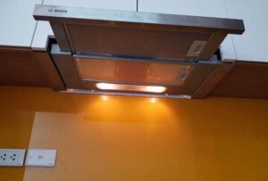 Hình ảnh máy hút mùi Bosch DHI623GSG