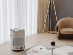 Tự động di chuyển và làm sạch không khí 