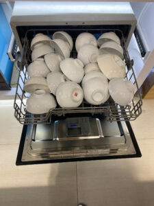 Hình ảnh giàn trên xếp bát của máy rửa bát Texgio TGWFD78GB