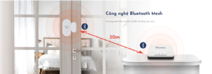 Công nghệ Bluetooth Mesh truyền tải xa 30m không vật cản