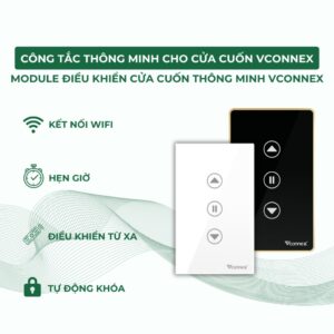 Module điều khiển cửa cuốn thông minh Vconnex