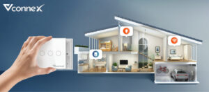 Công tắc thông minh Vconnex gắn liền với cuộc sống hiện đại