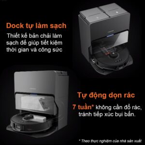Roborock S8 MaxV Ultra với tính năng tự đổ rác