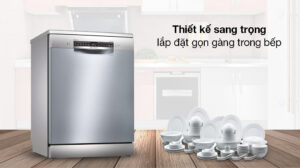 Bosch SMS4HMI07E thiết kế sang trọng phù hợp với mọi vị trí